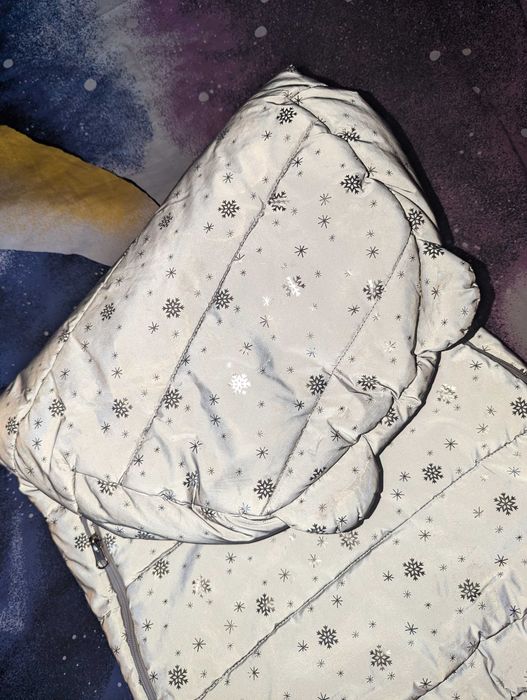 Зимовий конверт в коляску світловідбиваючий