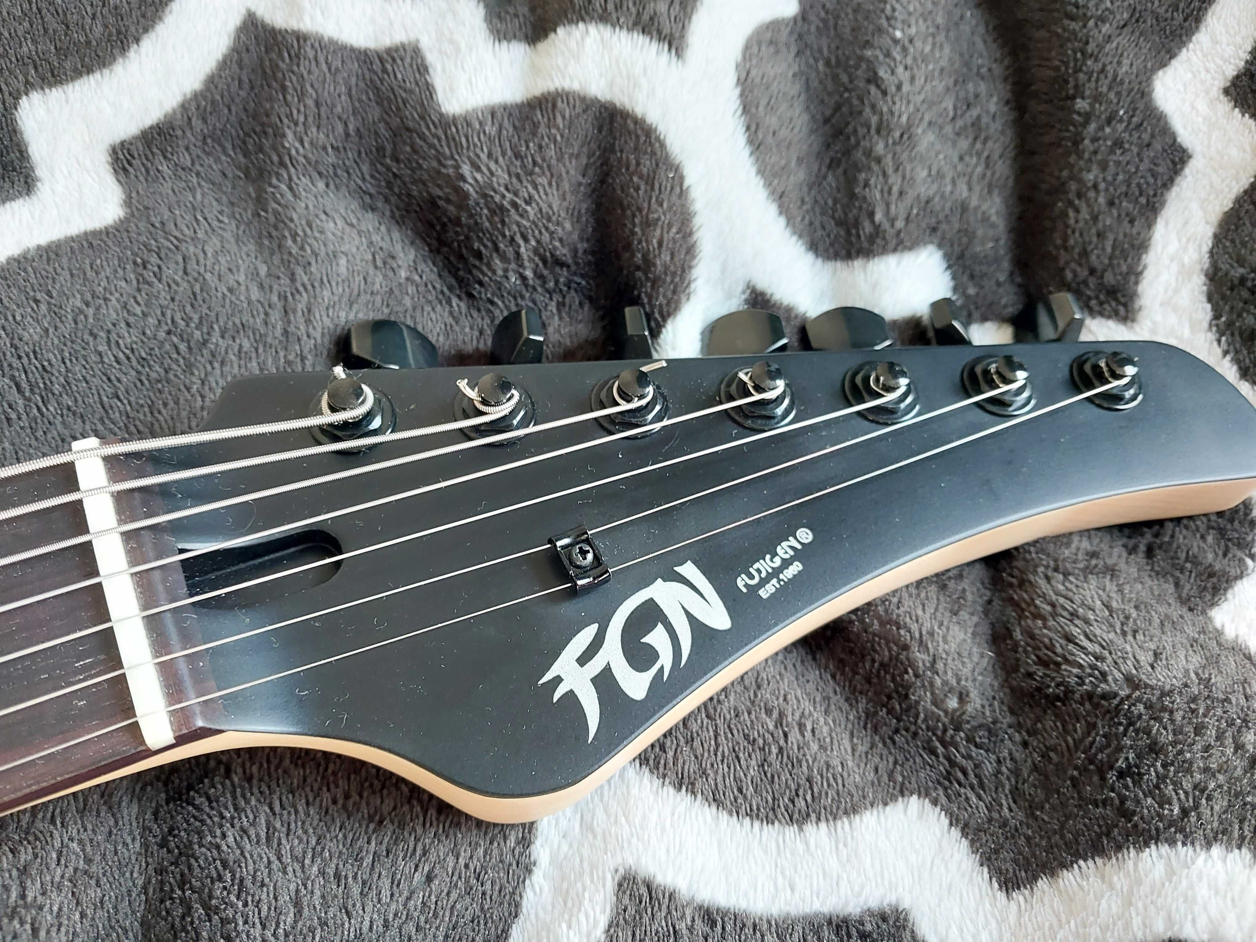 Gitara elektryczna FGN Fujigen Illiad Dark Evo 7 (JIL-ASH-DE-R/OPB/01)