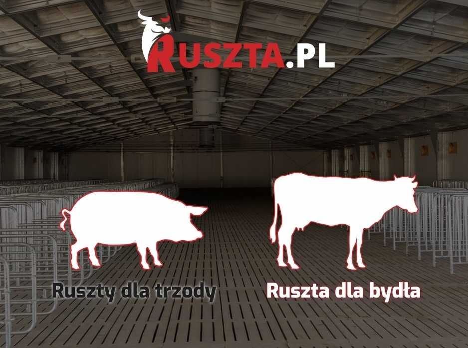 Ruszty betonowe Ruszta dla trzody i bydła Maty legowiskowe