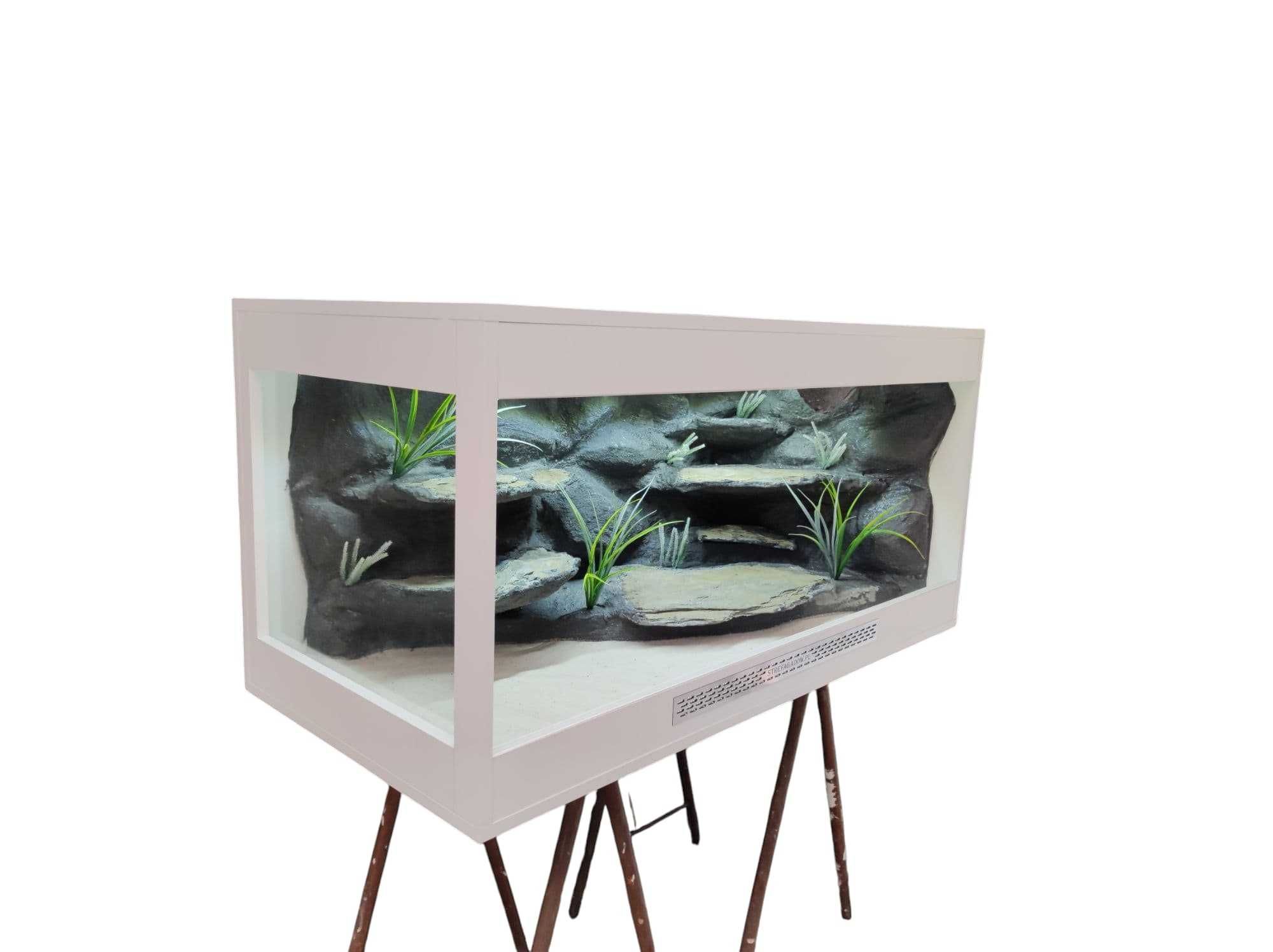 Terrarium pustynne nr737 120/60/60 dla agamy brodatej DOSTĘPNE