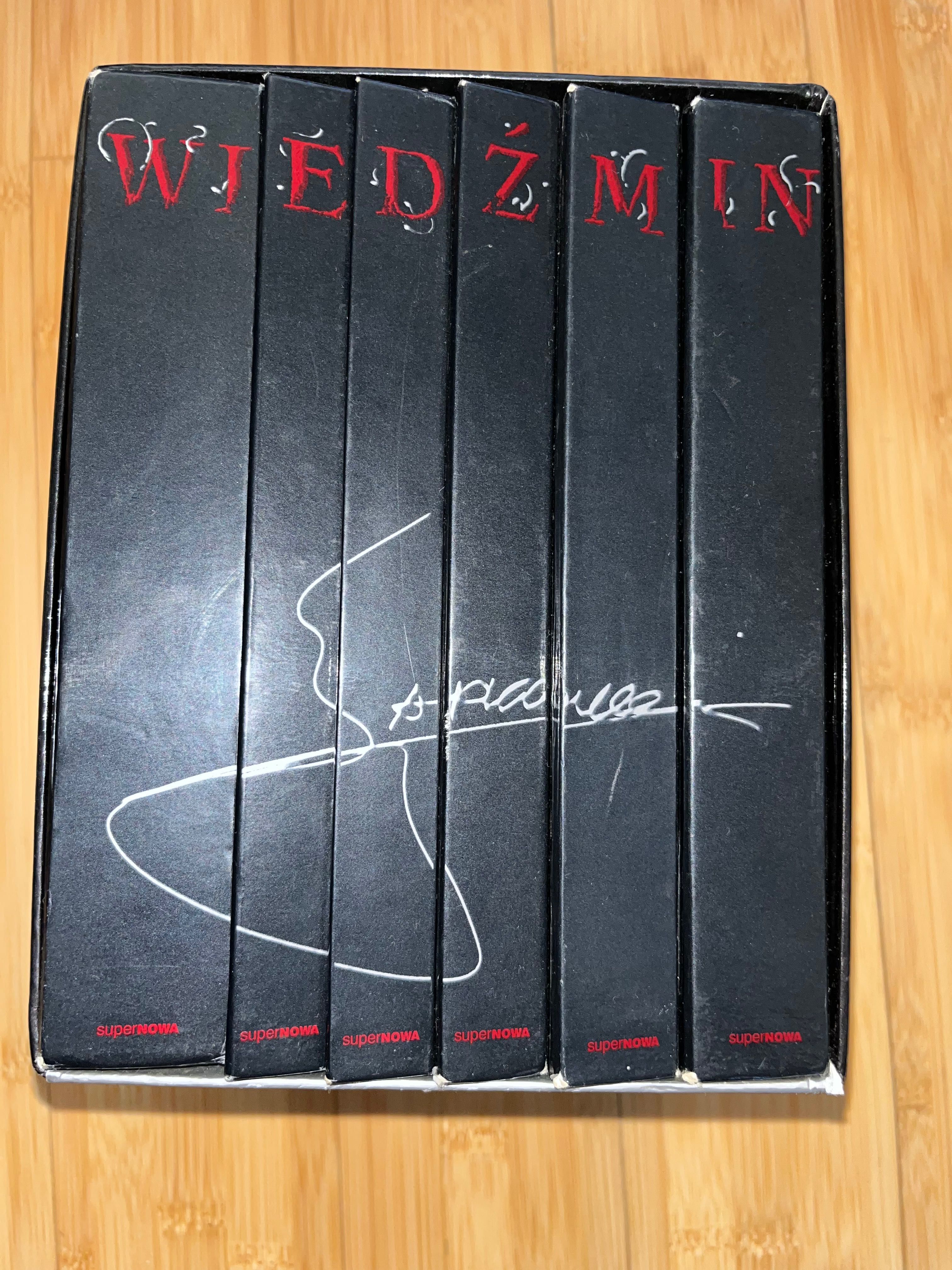 Wiedźmin Sapkowski- kolekcjonerskie wydanie