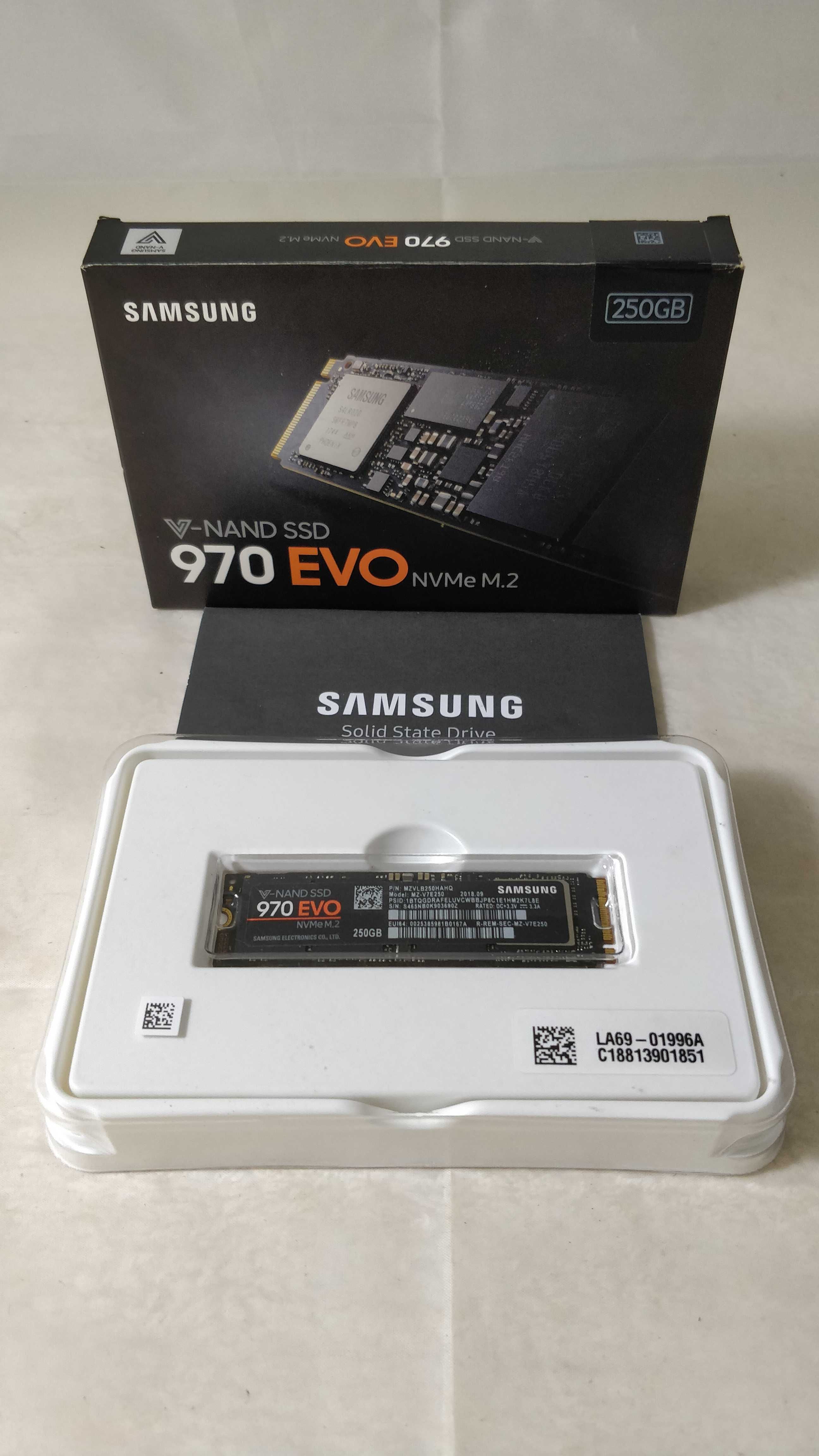 Samsung 970 EVO 250gb - Excelente Condição