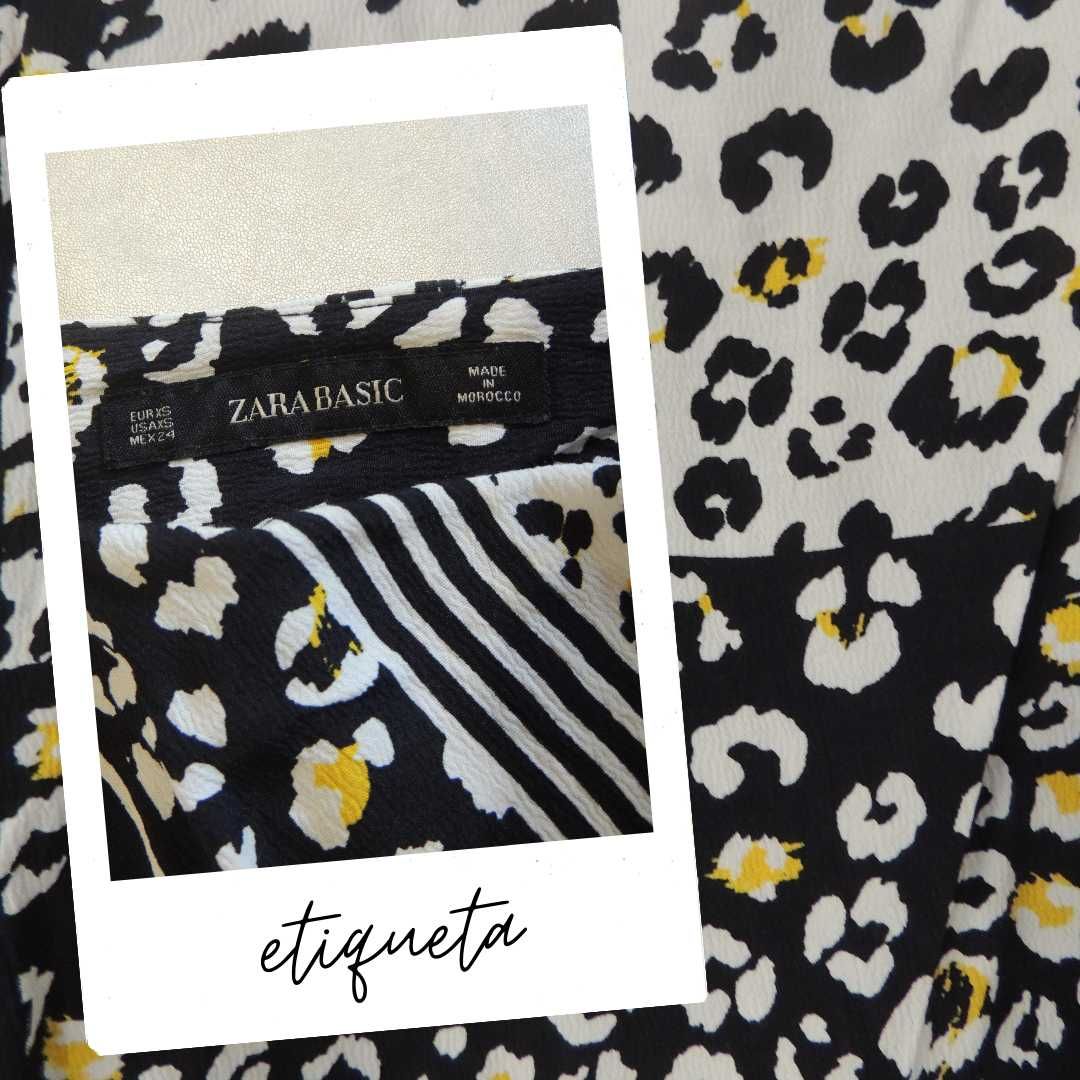 MINI SAIA-CALÇÃO COM ESTAMPADO ANIMAL - ZARA