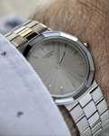 zegarek męski LASSALE Seiko, rok 1983, szafir, retro styl old money
