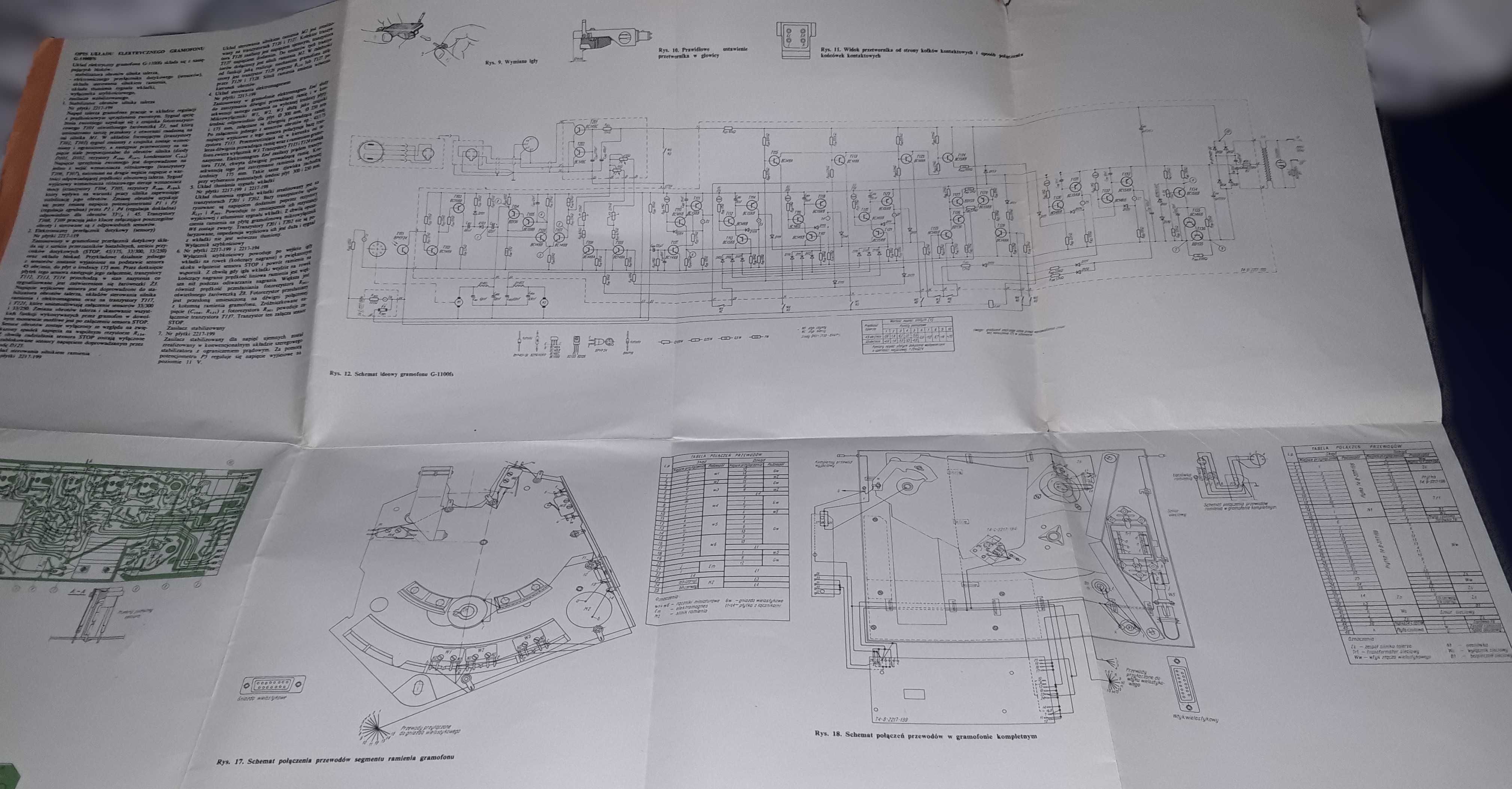 Schemat Fonica G-1100fs "Daniel" Oryginalny.