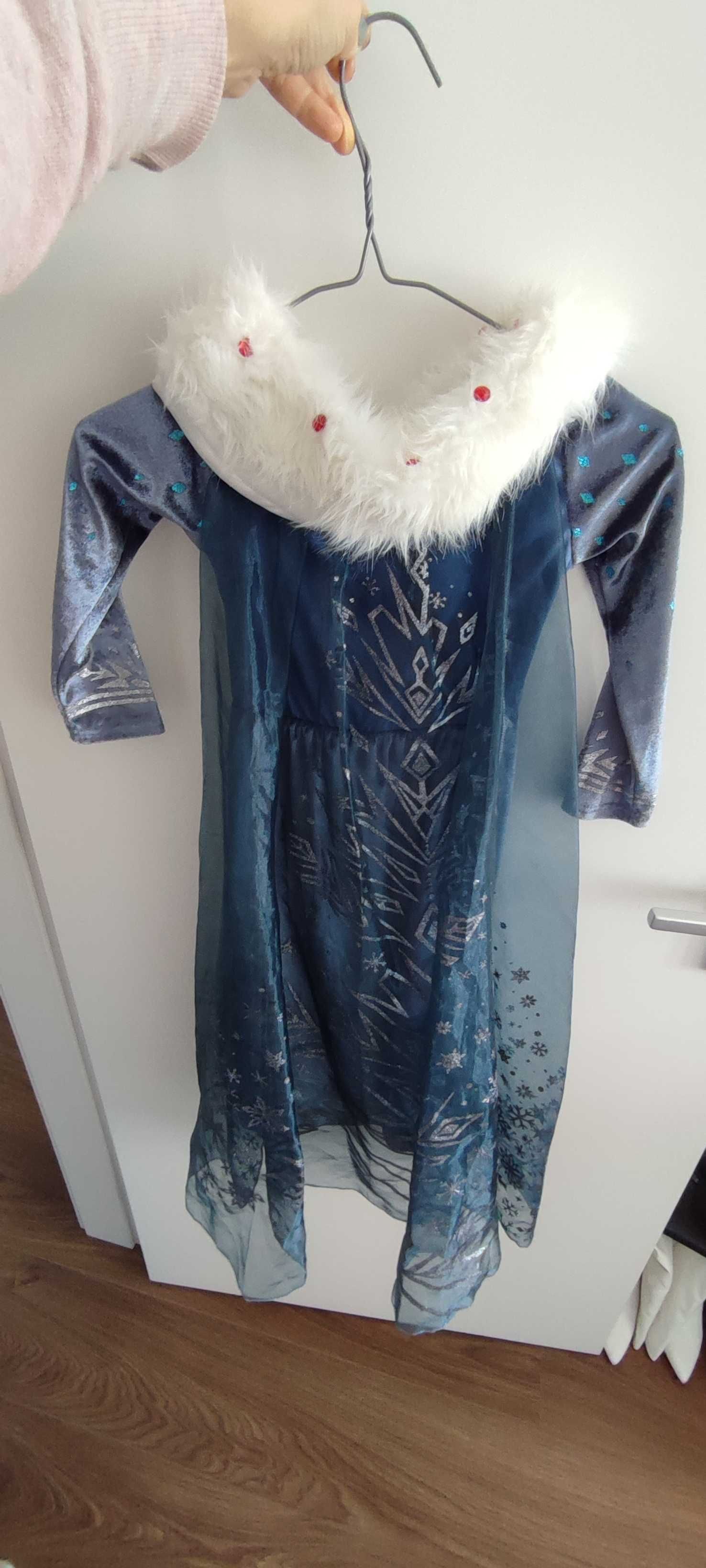 Vestido de inverno Frozen