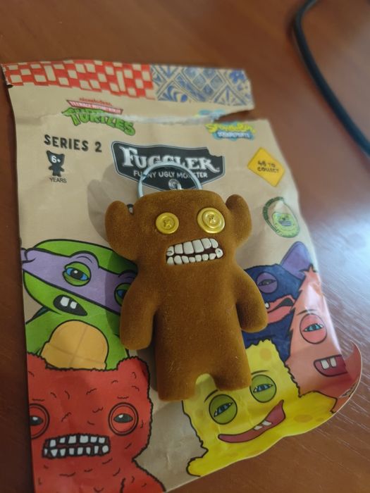 Пухнастий Fuggler фуглер фаглер брелок нова колекція