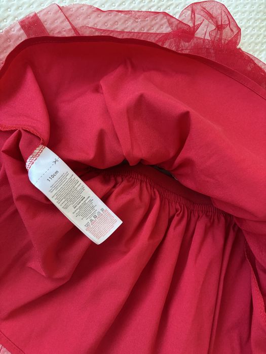 Spódniczka tiulowa czerwona 110 pepco