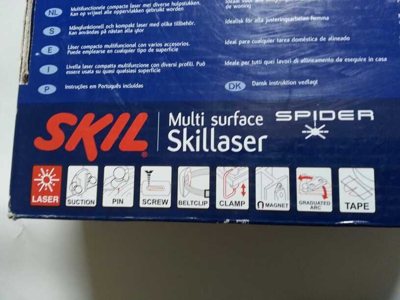 NOWA Poziomica laserowa Skil 0502 Skillaser Spider z 7 przystawkami