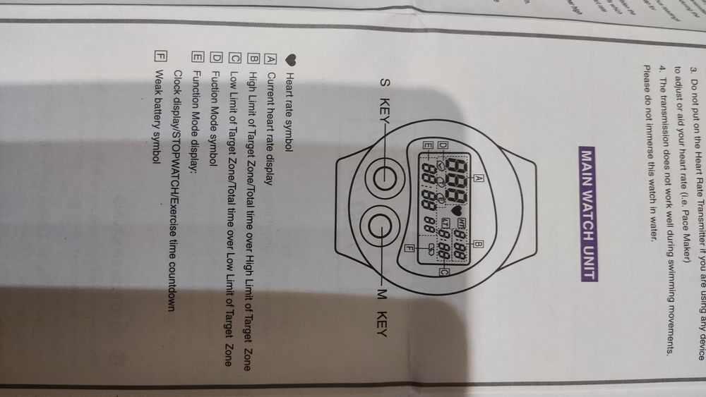 Pulsometr napiersiowy G-Pulse, 12 funkcji, wymienne baterie