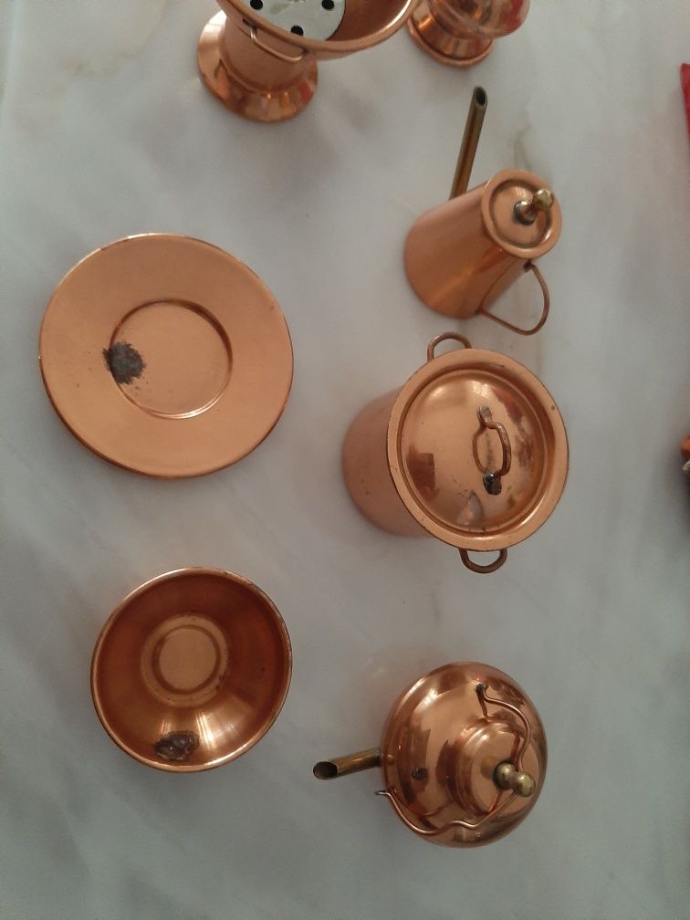 Miniaturas em cobre