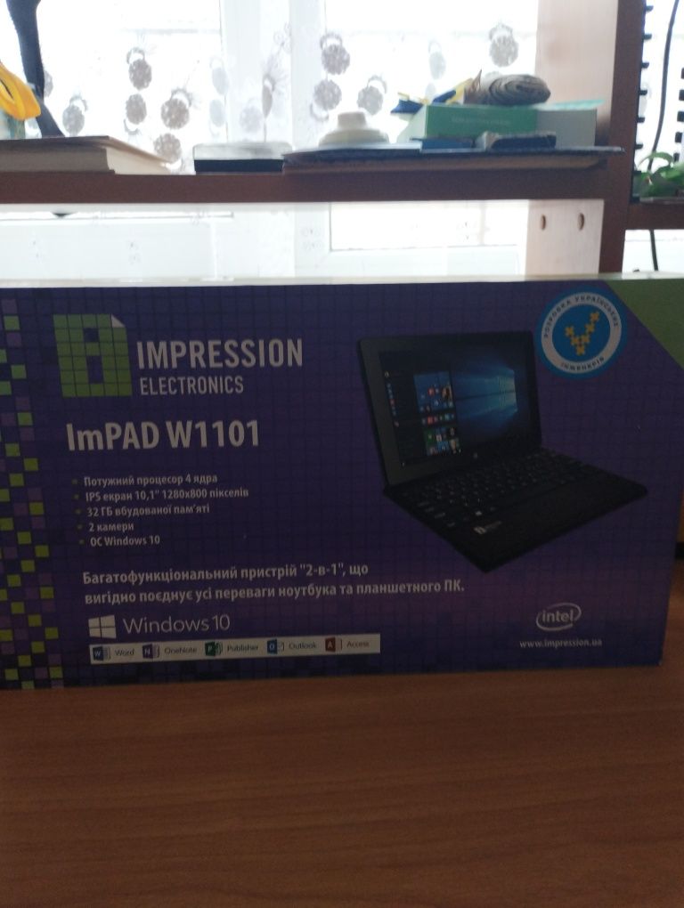 Продам планшетний комп'ютер Impression ImPAD W1101