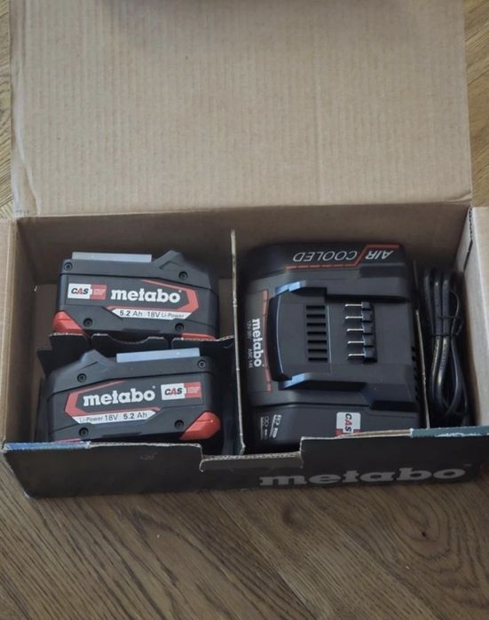 Zestaw startowy METABO -2 akumulatory