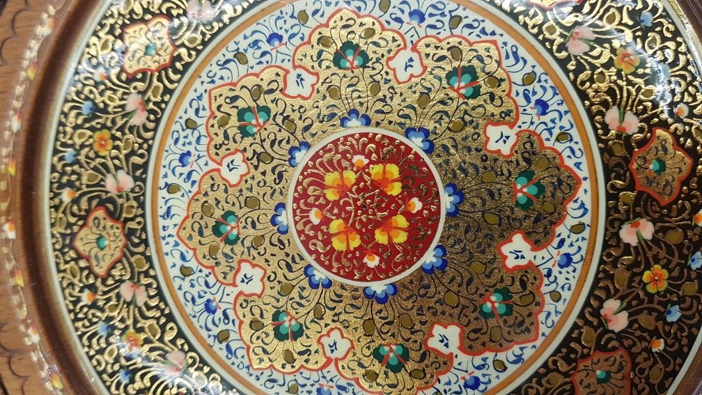 Talerz dekoracyjny z Uzbekistanu