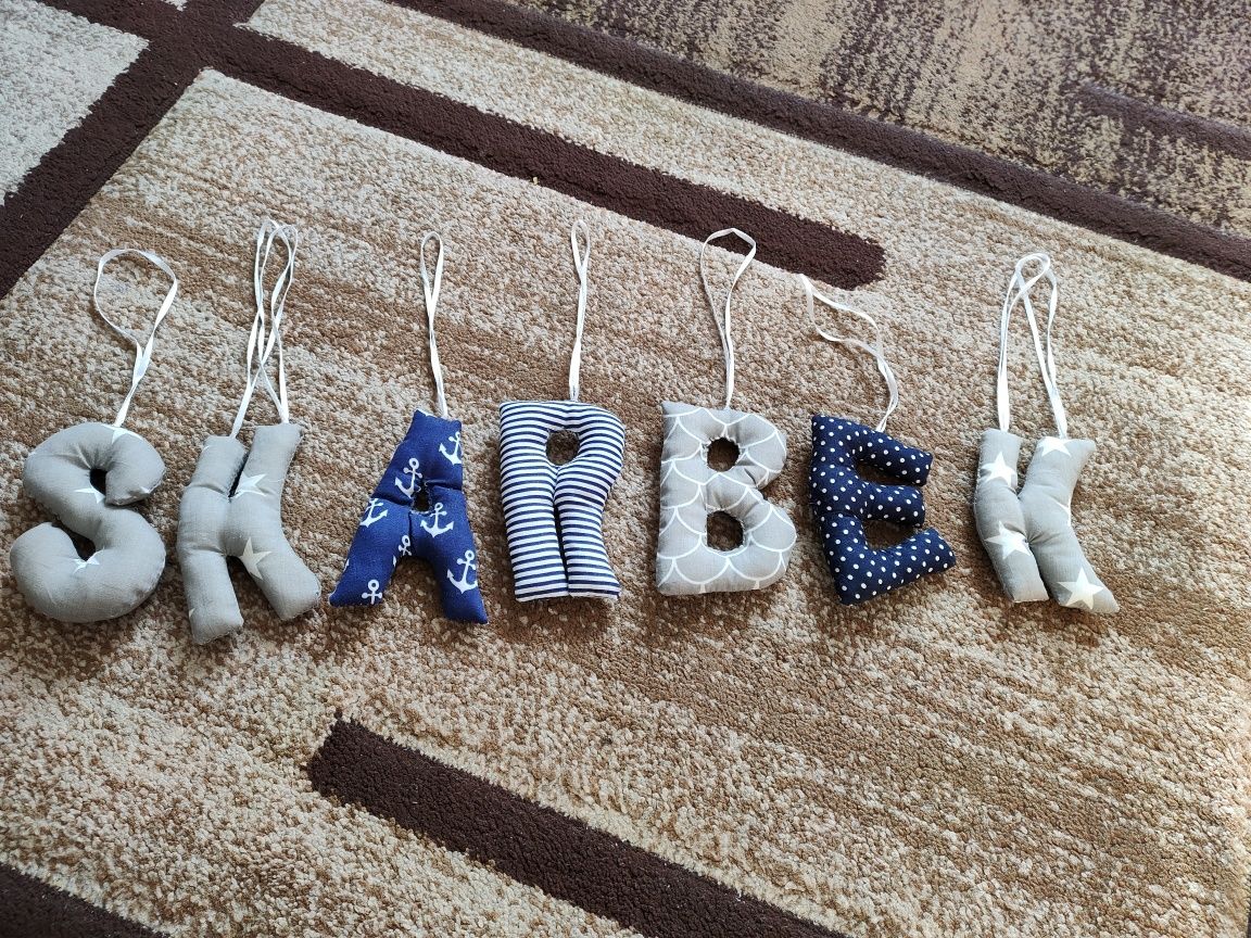 Napis SKARBEK, handmade