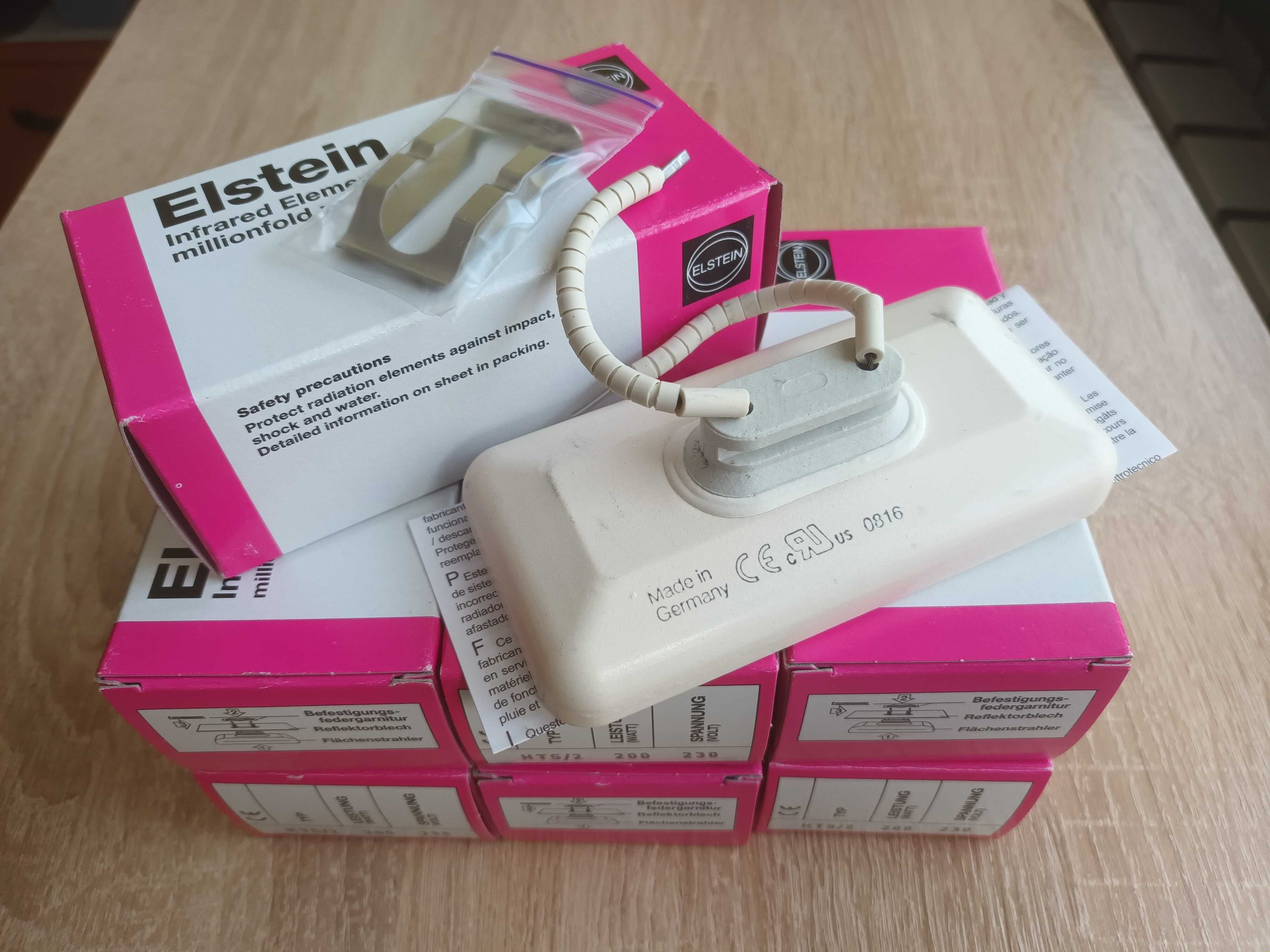 Плоский керамический излучатель Elstein HTS/2 200W (122х60) - Germany.