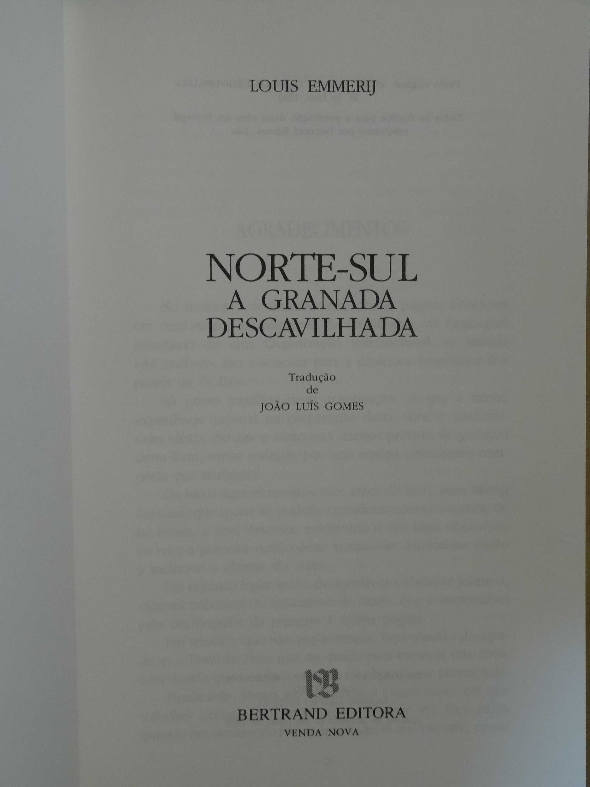 Norte-Sul A Granada Descavilhada de Louis Emmerij