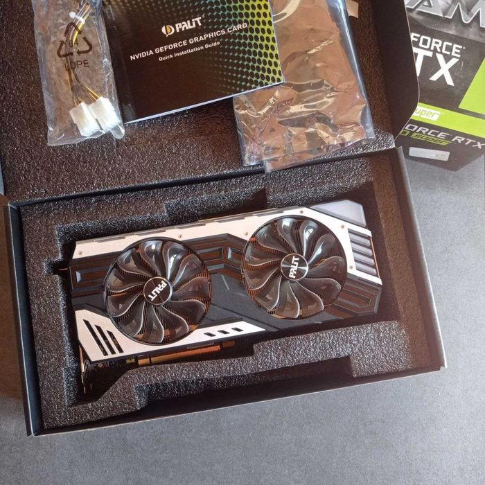 RTX 2070 Super Jetstream 8gb (потужніша за RTX 2060 super на 20%)