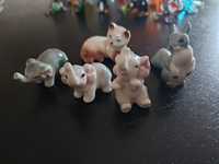 Porcelanowe figurki zwierzęta PRL