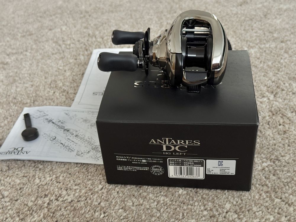 Shimano 21 Antares DC HG Топова кастингова риболовна котушка. Нова!