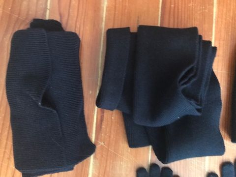 Gorros, Luvas, e cachecol criança
