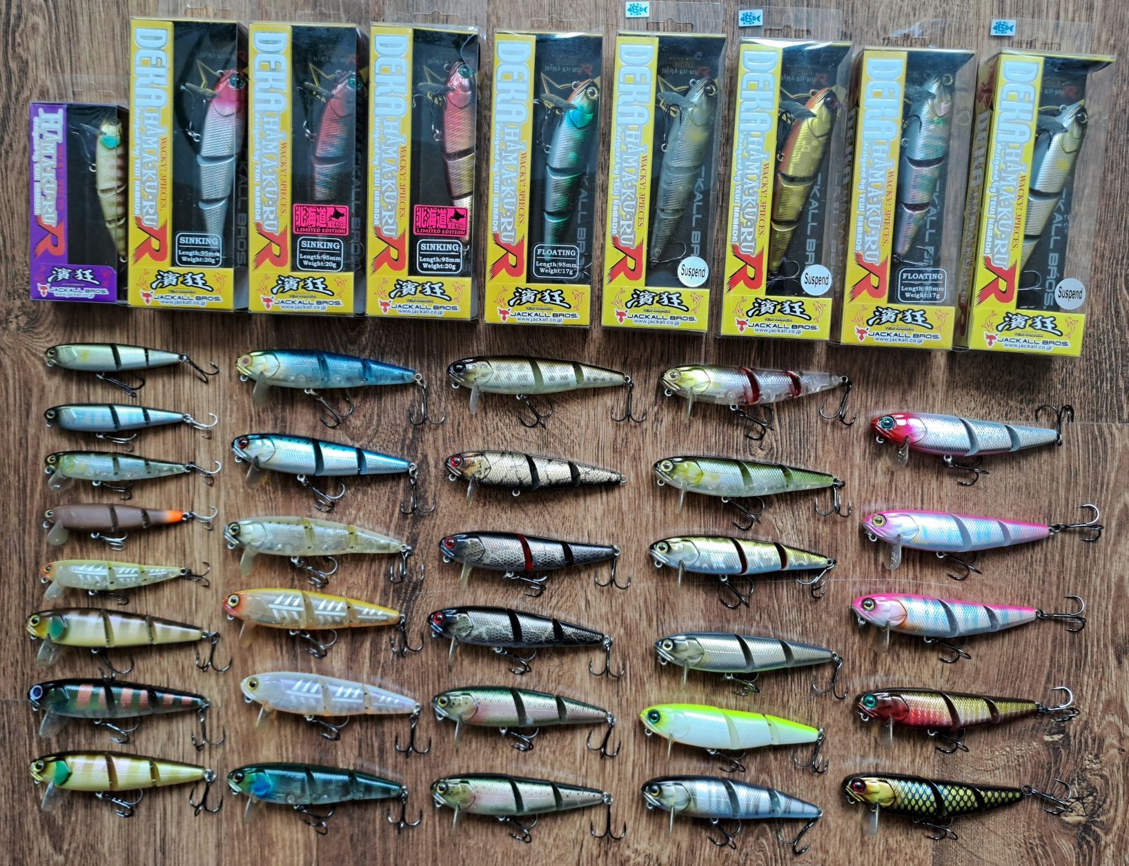 Воблер Tiny Magallon Hamakuru Jackall Megabass Mikey Nories Duo Deps