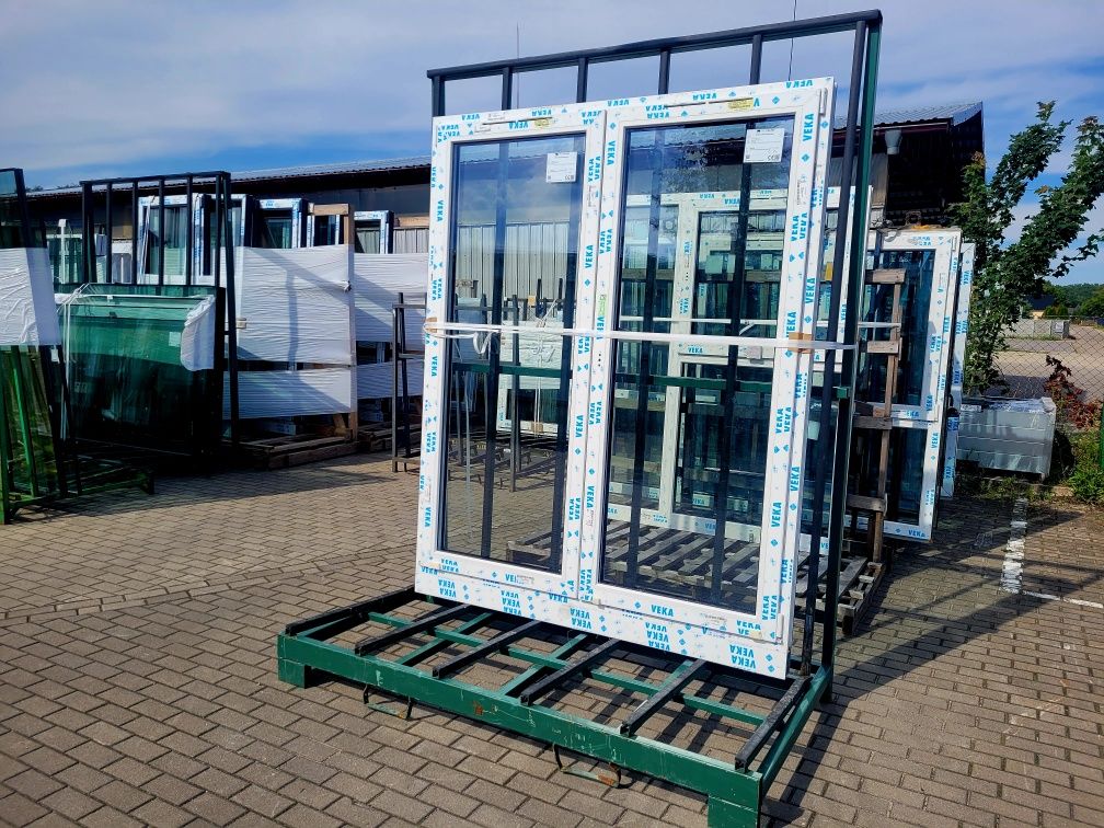 Okno NOWE VEKA SL82 Ciemnoszary Antracyt