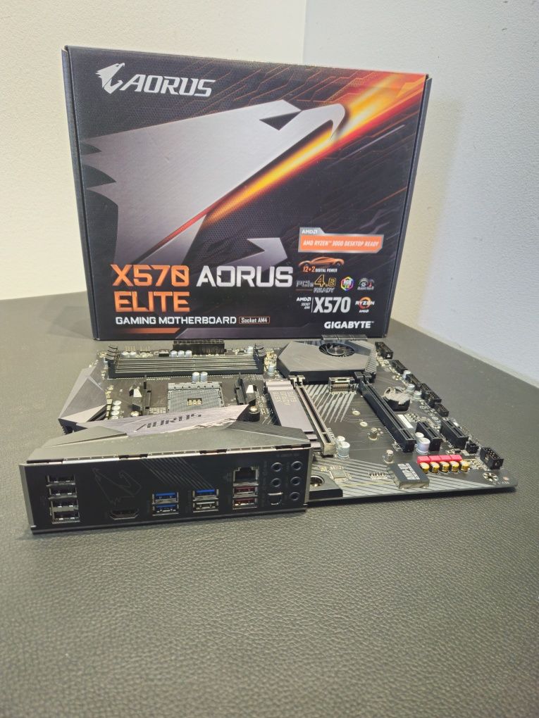 Motherboard Gigabyte X570 AORUS Elite – Socket AM4 | Loja