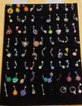 Piercings colecção ou unidades