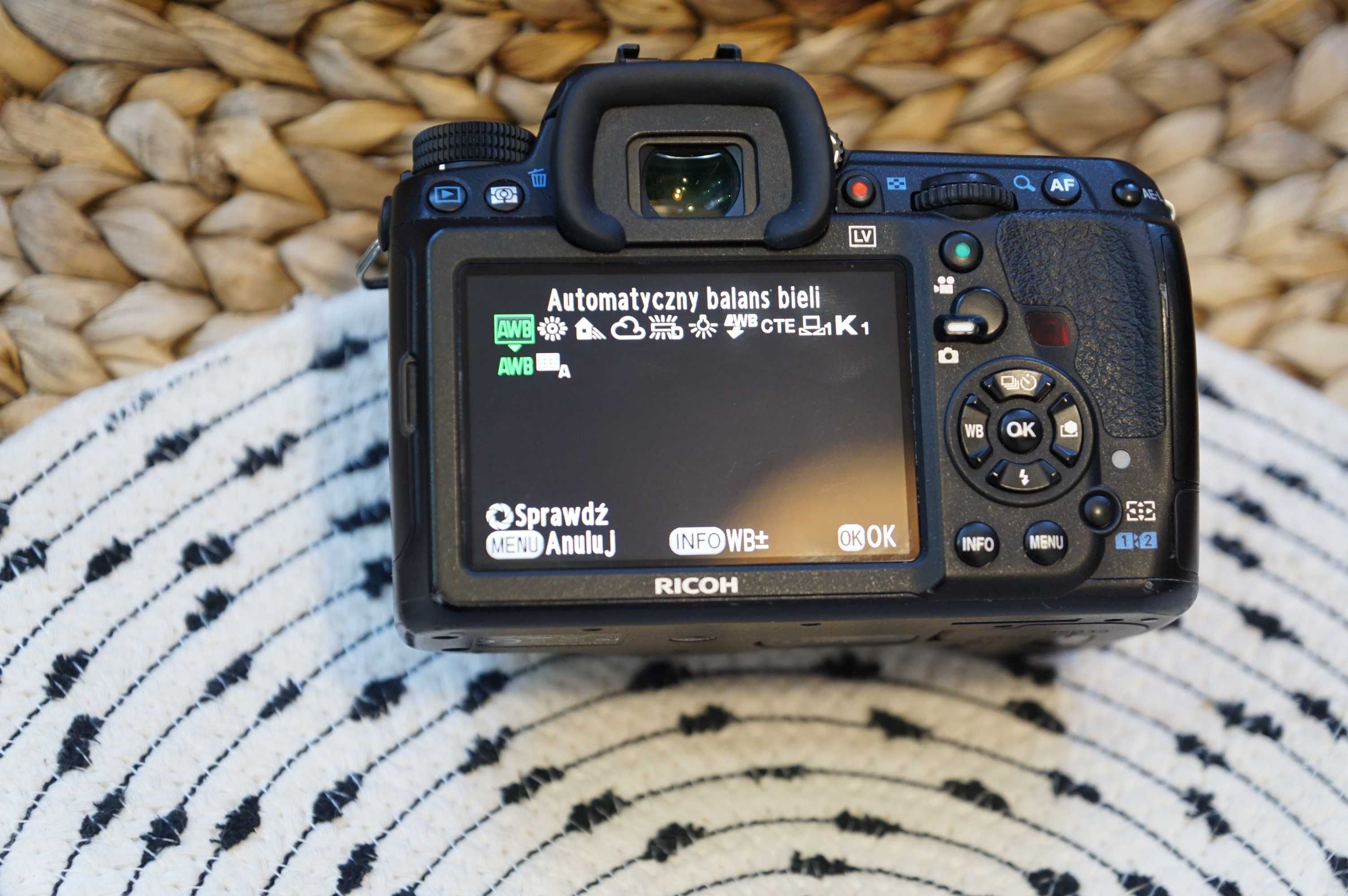 Aparat Pentax k-3.