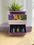 Kit de Introdução doTERRA Lavanda, Lemon e Peppermint (5 ml)