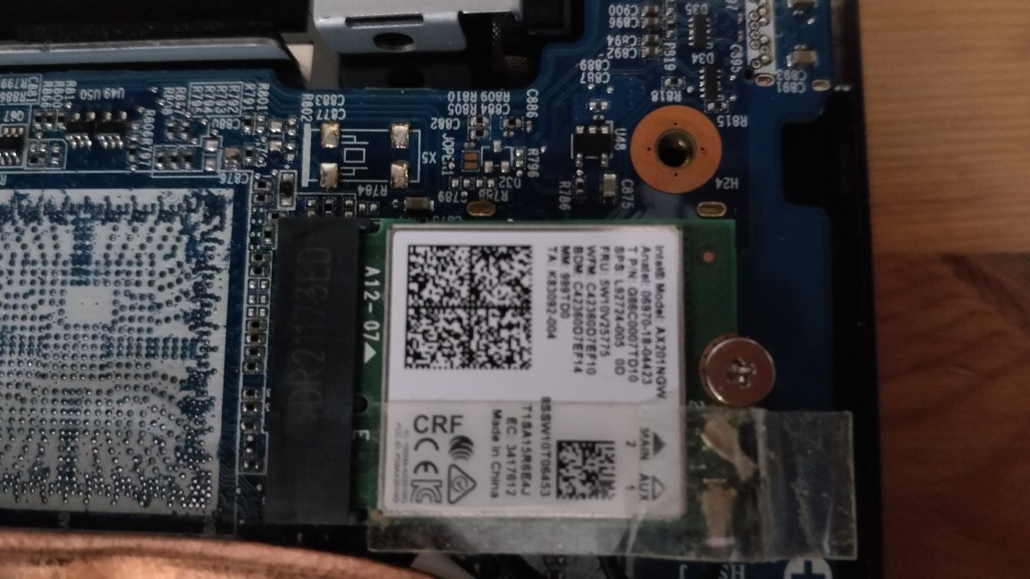Laptop Dream Machines RG3050-17PL26 – uszkodzony most
