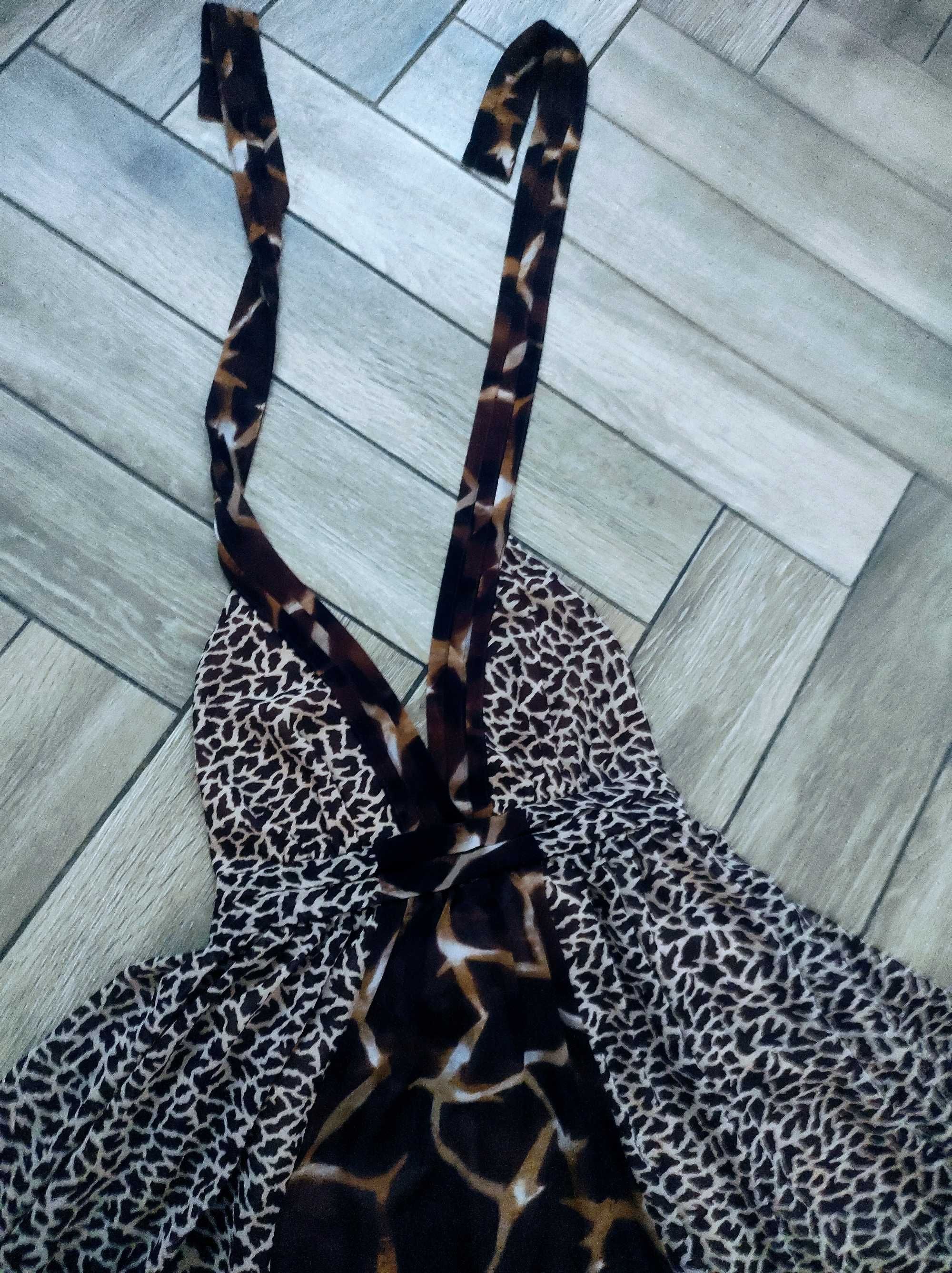 Moda International maxi długa sukienka