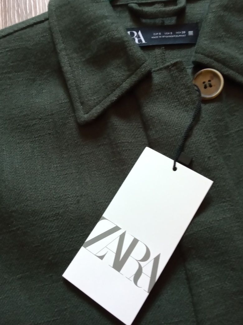 Koszulowa kurtka Zara