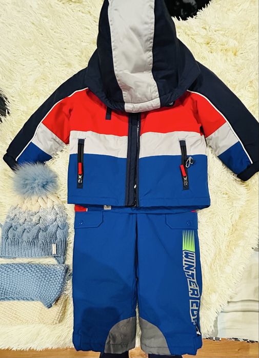 Продам зимний комбенизон , Chicco, Zara, Next куртку, шапку