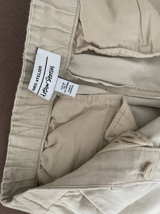 Льняные брюки Other stories и рубашка Arket