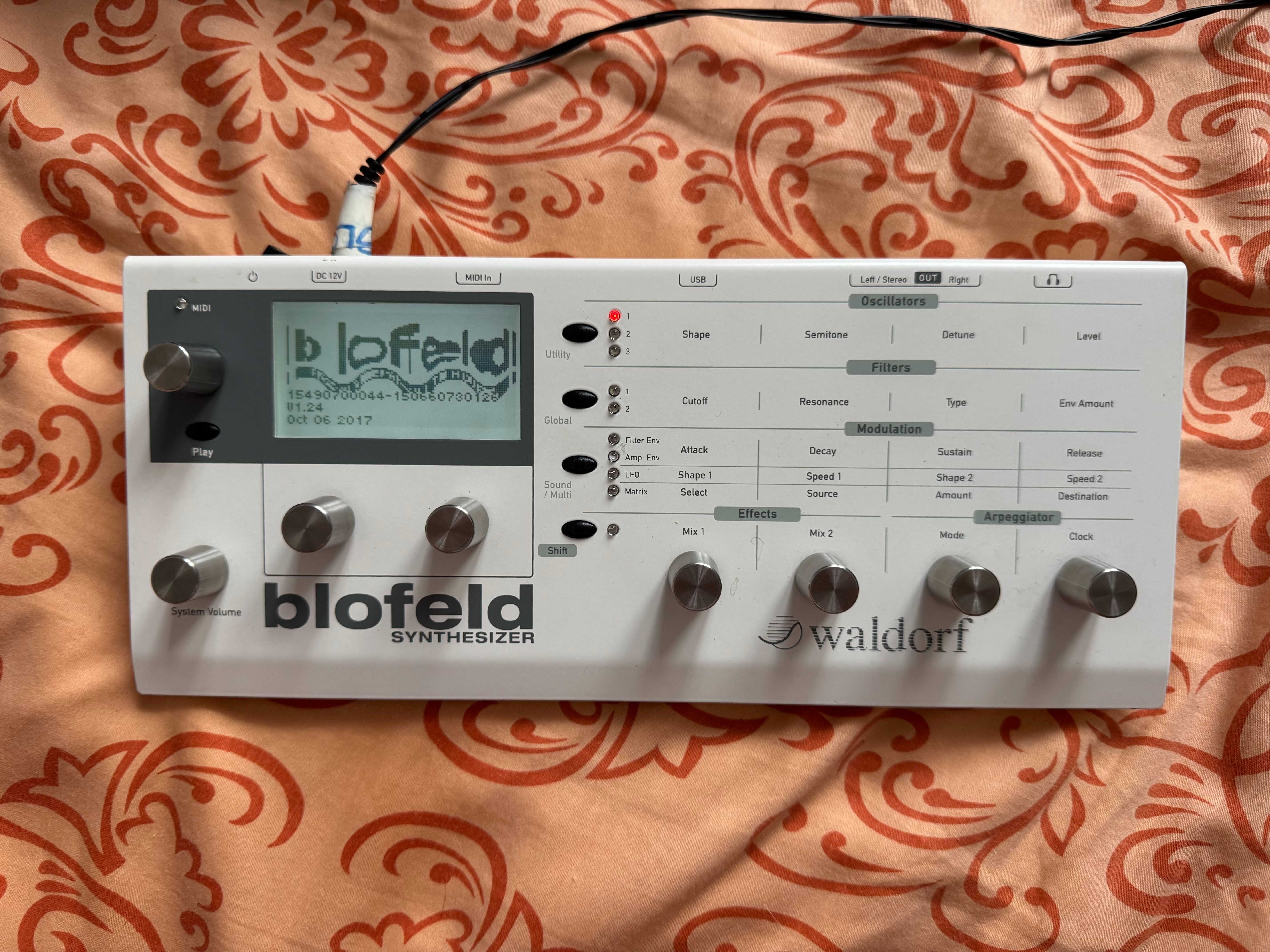 Syntezator Waldorf Blofeld