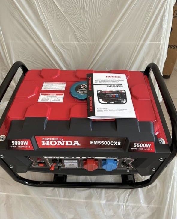 Хонда 5500 генератор Honda однофазный 5.5 квт