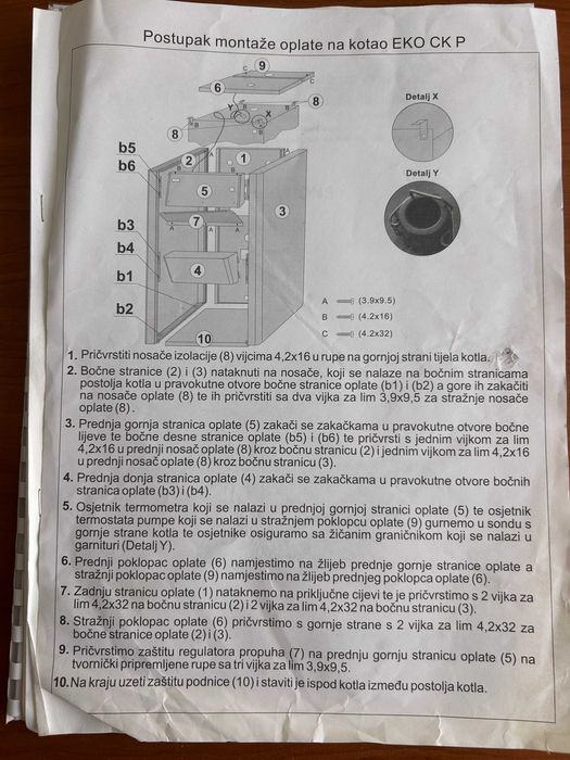 Caldeira aquecimento paletes e lenha