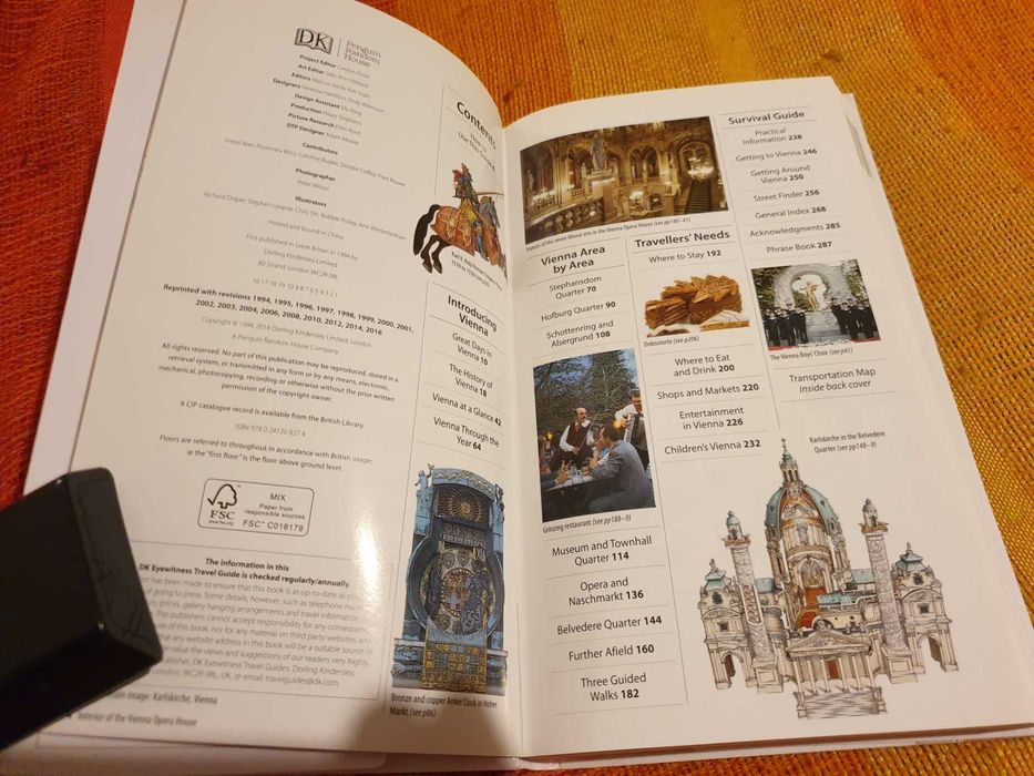 Przewodnik turystyczny Wiedeń DK Eyewitness Vienna
