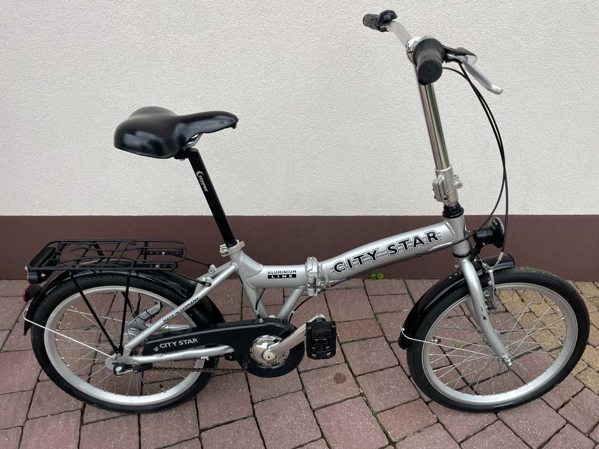 Aluminiowy Rower Składany Koła 20"