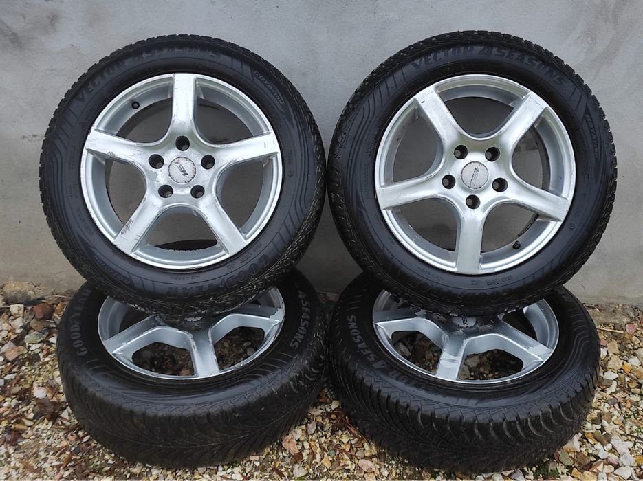 Alufelgi TSW z oponami zimowymi 5x112 skoda vw polo fabia 185/65/15