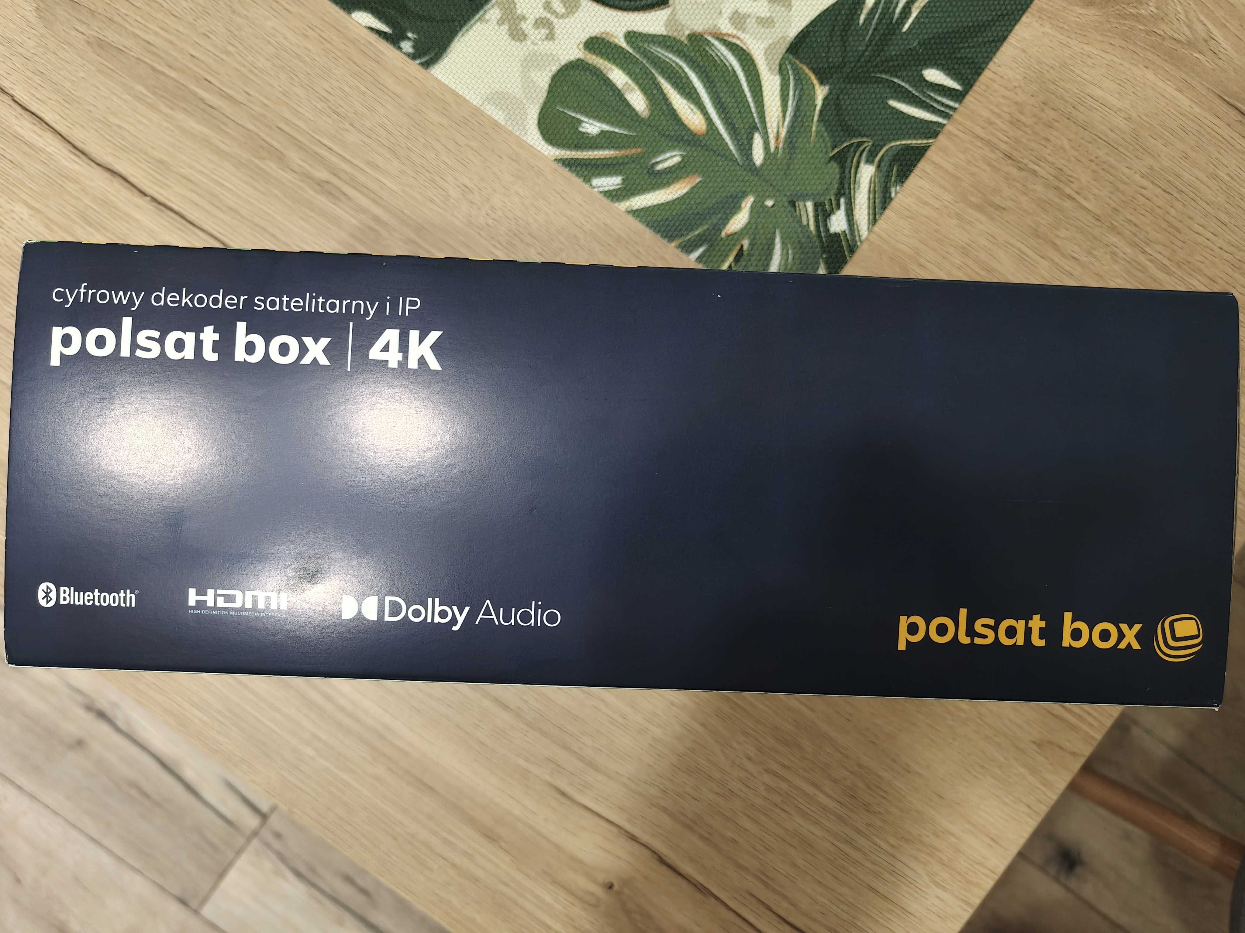 Dekoder polsat box hdmi tv 4k, nagrywanie