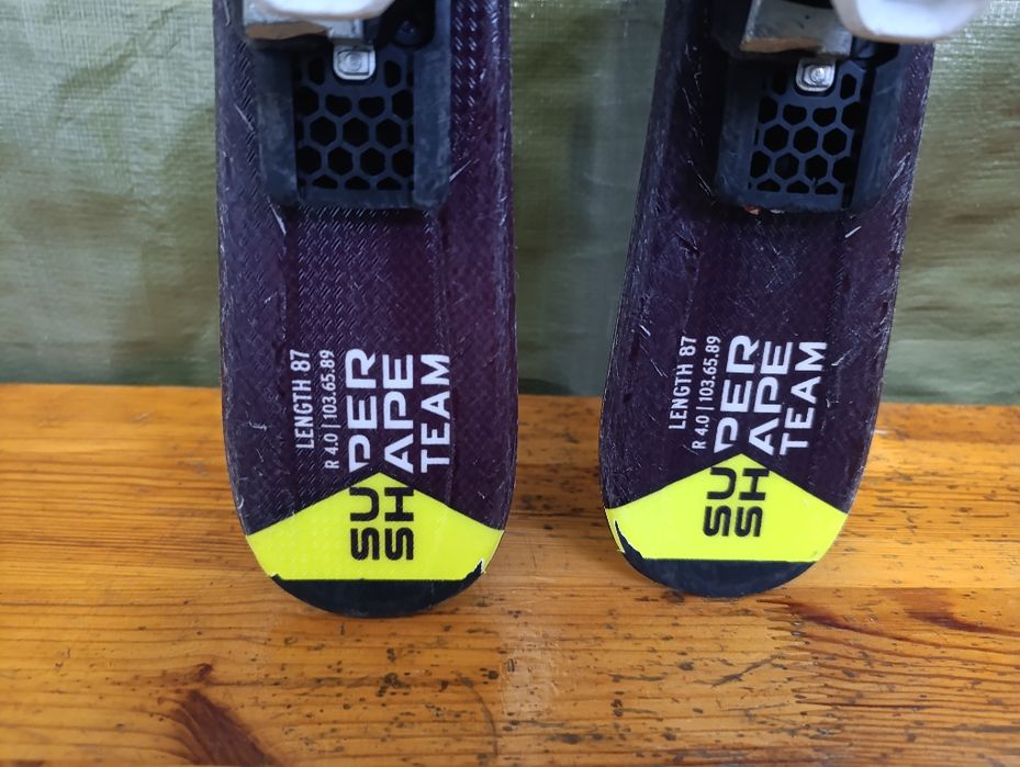 Nr 196 Narty zjazdowe dziecięce Head SuperShape team 87 cm