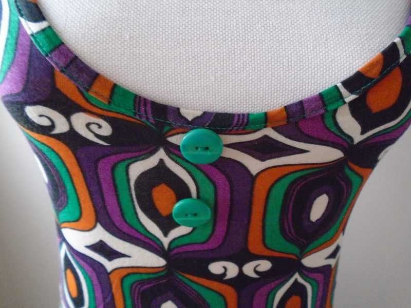 Túnica padrão vintage