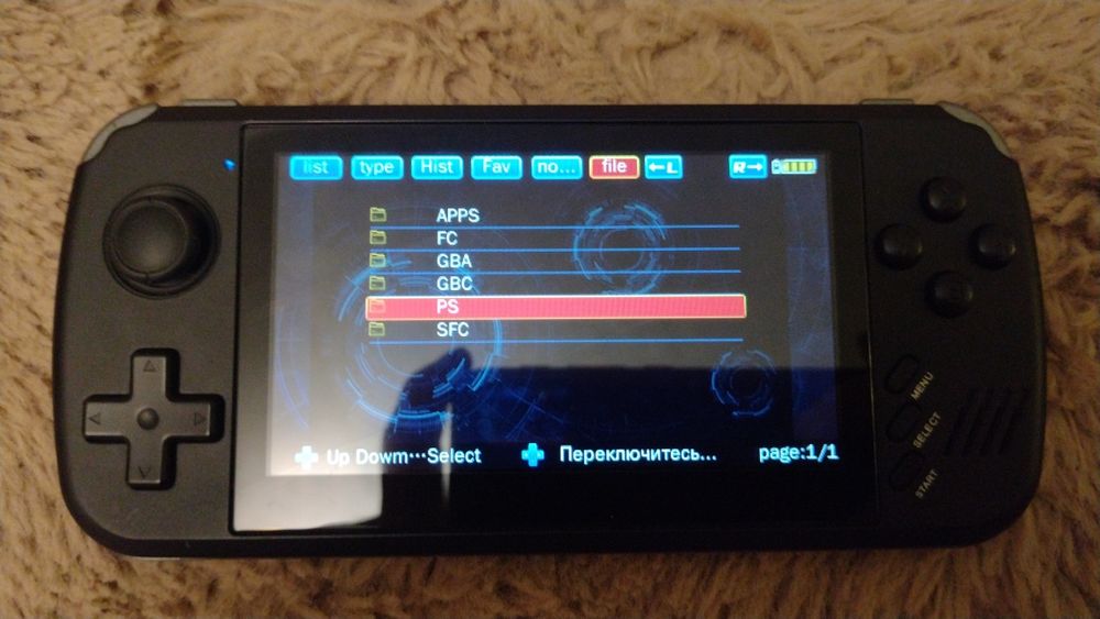 Ретро ігрова консоль powkiddy x39