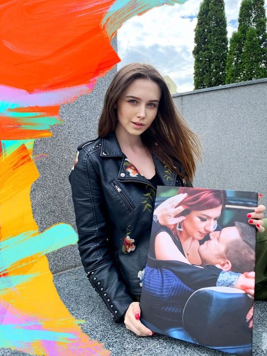 Без предоплаты. Подарок. Портрет. Фото на холсте. Картина на заказ