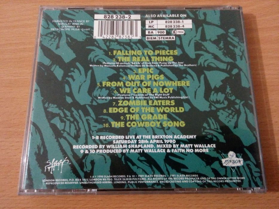 FAITH NO MORE - Live At The Brixton Academy