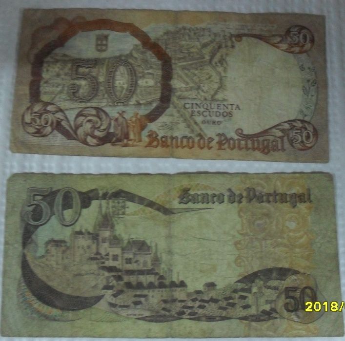 Notas de 50 escudos