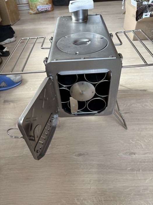 Piecyk na drewno, pod namiot, bushcraft